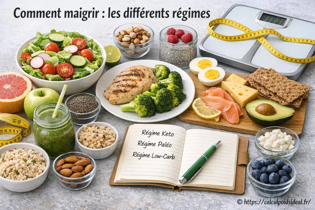 Comment maigrir : les différents régimes