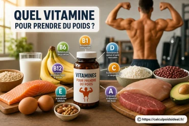 Quelle vitamine pour prendre du poids efficacement ?