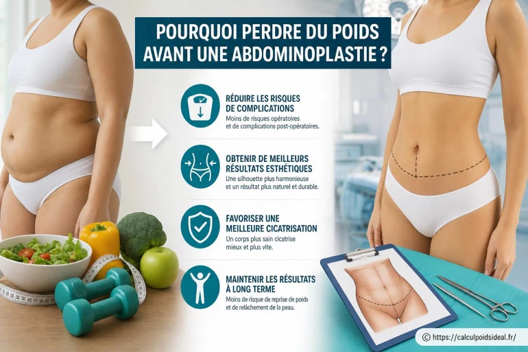 Pourquoi perdre du poids avant une abdominoplastie ?