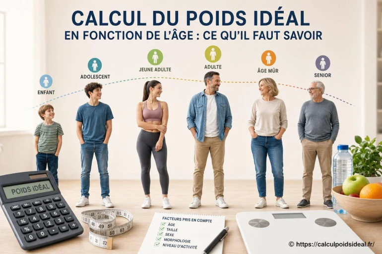 Calcul du poids idéal en fonction de l’âge : comment bien l’évaluer