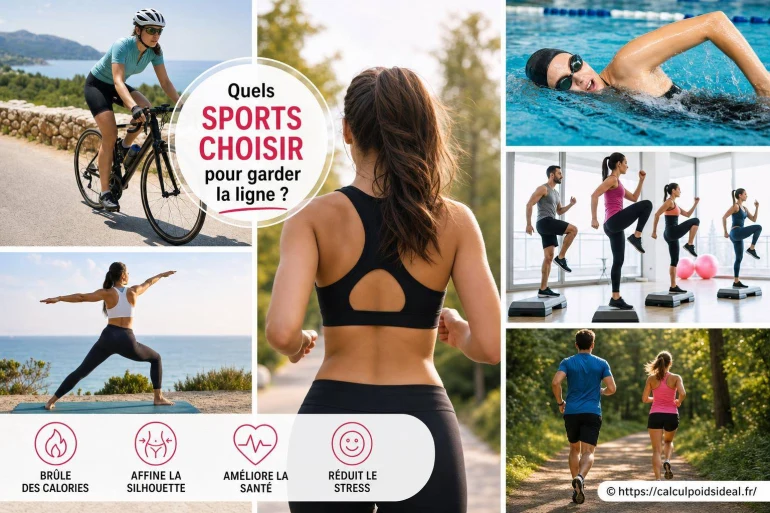 Quels sports choisir pour garder la ligne ?