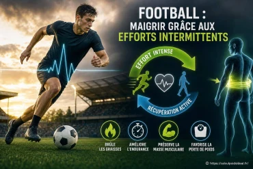 Football : maigrir grâce aux efforts intermittents