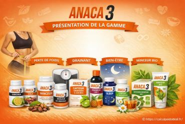Présentation de la gamme minceur Anaca3